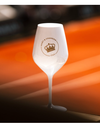 Moët & Chandon 2 Verres Acryliques Blancs 2