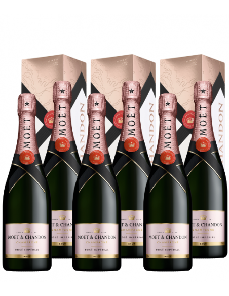 Moët & Chandon Rosé Impérial - 6 x 75 cl