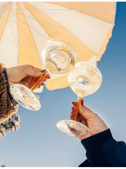 Veuve Clicquot 2 TRITAN Glasses Rich