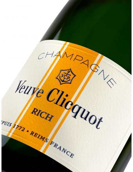 Veuve Clicquot Set 2 Glasses & Rich brut ice - 75 cl