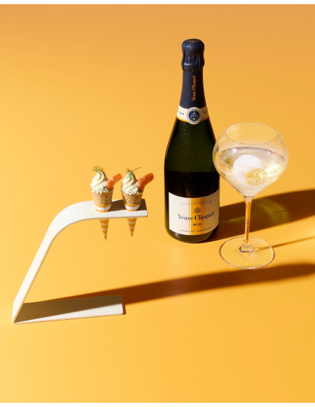Veuve Clicquot Set 2 Glasses & Rich brut ice - 75 cl