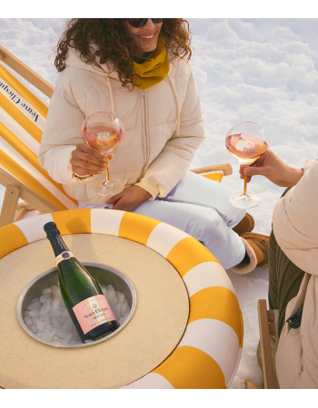 Veuve Clicquot Set 2 Glasses & Rich rosé ice - 75 cl 2