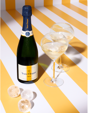 Veuve Clicquot Set 2 Glasses & Rich brut ice - 75 cl
