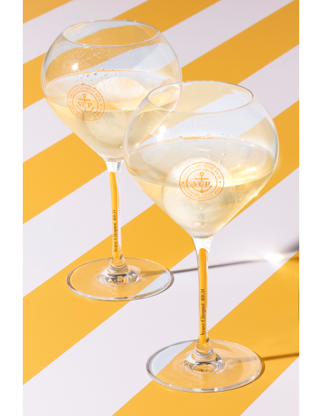 Veuve Clicquot Set 2 Glasses & Rich rosé ice - 75 cl