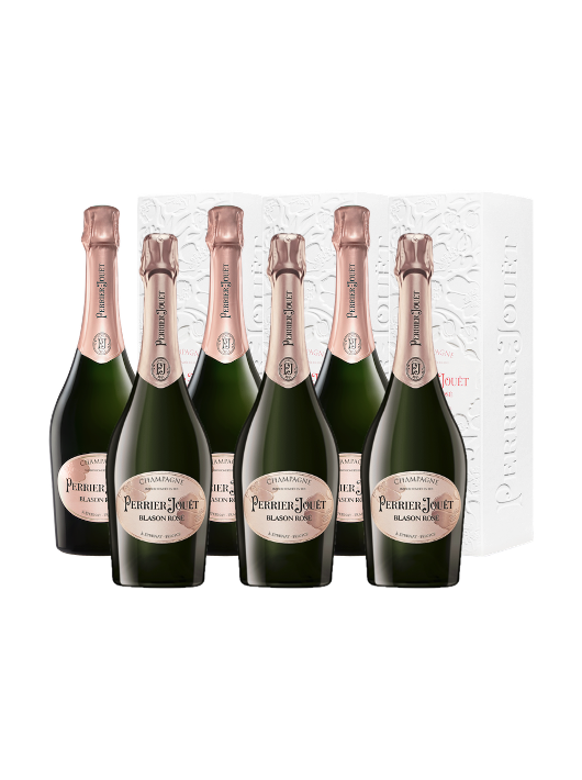 Perrier-jouët Blason Rosé Eco Box - 6 x 75 cl