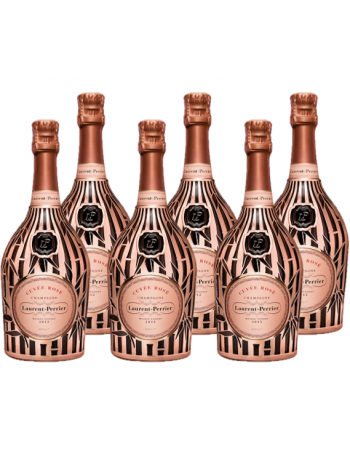 Laurent-Perrier Cuvée rosé Limited Edition "BAMBOU" - 6 x 75 cl