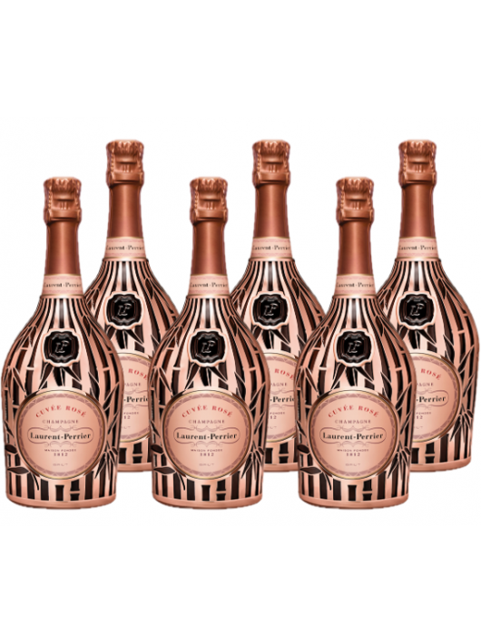 Laurent-Perrier Cuvée rosé Limited Edition "BAMBOU" - 6 x 75 cl