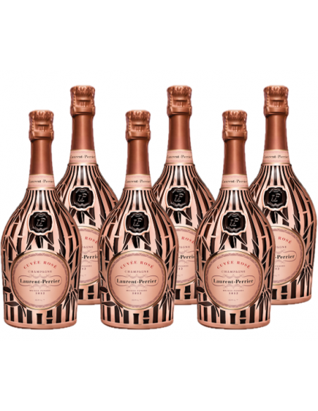 Laurent-Perrier Cuvée rosé Limited Edition "BAMBOU" - 6 x 75 cl
