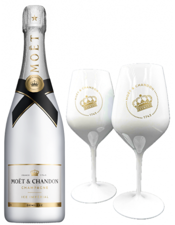 Moët & Chandon Set of 2 Tritan glasses 55 cl & Ice Impérial - 75 cl