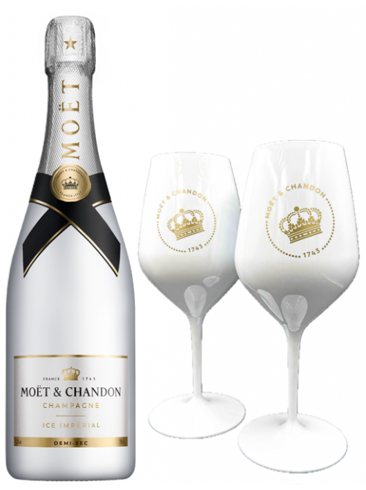 Moët & Chandon Set of 2 Tritan glasses 55 cl & Ice Impérial - 75 cl