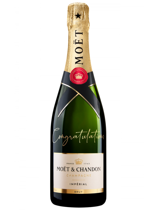 Moët & Chandon "Congratulations" brut Impérial Limited Edition - 75 cl