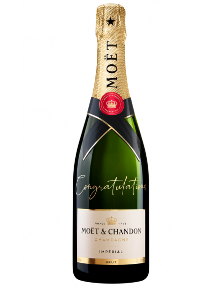 Moët & Chandon "Congratulations" brut Impérial Limited Edition - 75 cl