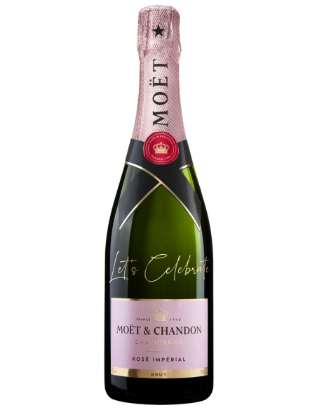 Moët & Chandon "Let's Celebrate" Limited Edition Rosé Impérial - 75 cl