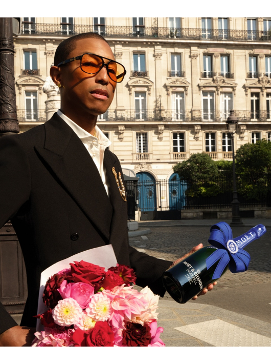 Moët & Chandon X PHARRELL WILLIAMS Magnum Brut Wooden Box - 150 cl