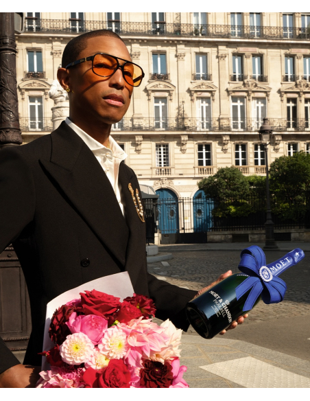 Moët & Chandon X PHARRELL WILLIAMS Magnum Brut Wooden Box - 150 cl