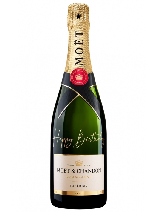 Moët & Chandon DUO "Happy Birthday" rosé & brut - 2 x 75 cl