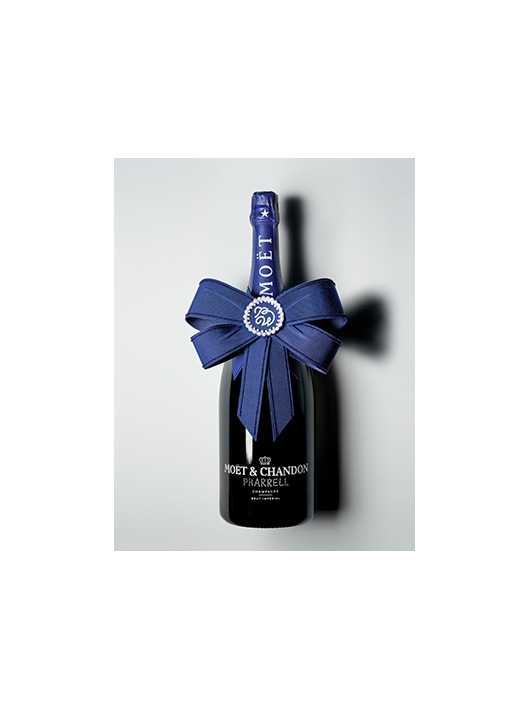 Moët & Chandon X PHARRELL WILLIAMS Magnum Brut Wooden Box - 150 cl