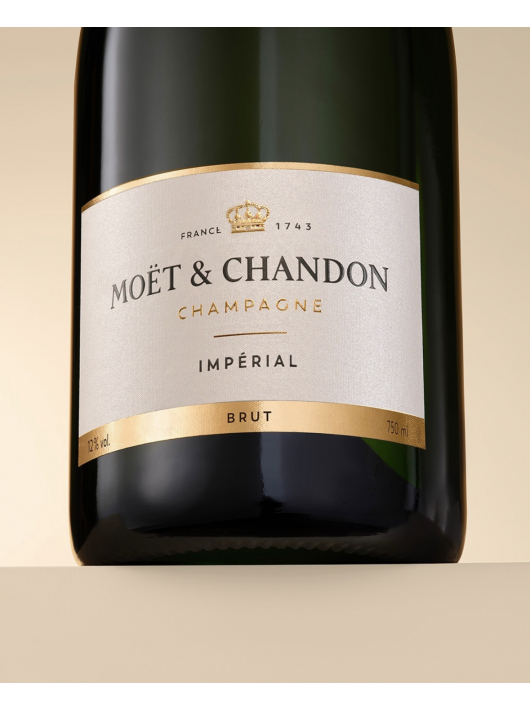 Moët & Chandon Set 2 Verres & 2 Coffrets brut Impérial - 2 x 75 cl