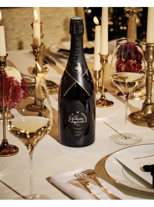 Moët & Chandon Set 2 Gläser & Collection Impériale Creation 1 - 75 cl