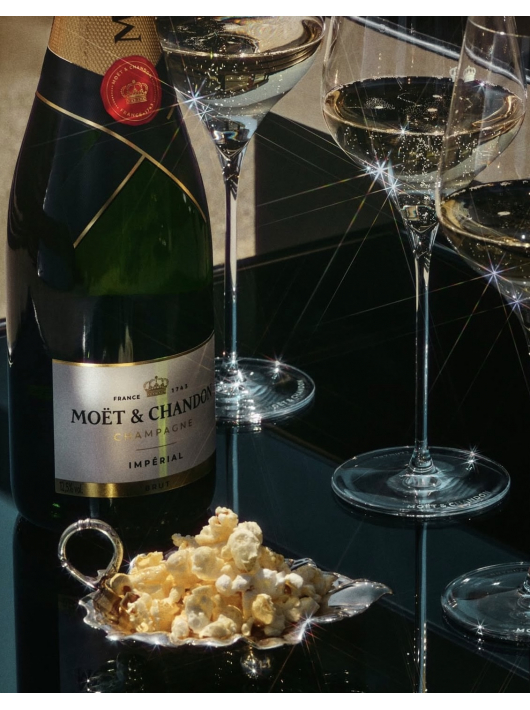 Moët & Chandon Set 2 Verres & 2 Coffrets brut Impérial - 2 x 75 cl