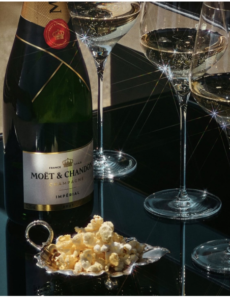 Moët & Chandon Set 2 Glasses & 2 Giftbox brut Impérial - 2 x 75 cl