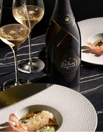 Moët & Chandon Set 2 Glasses & Collection Impériale Creation 1 - 75 cl