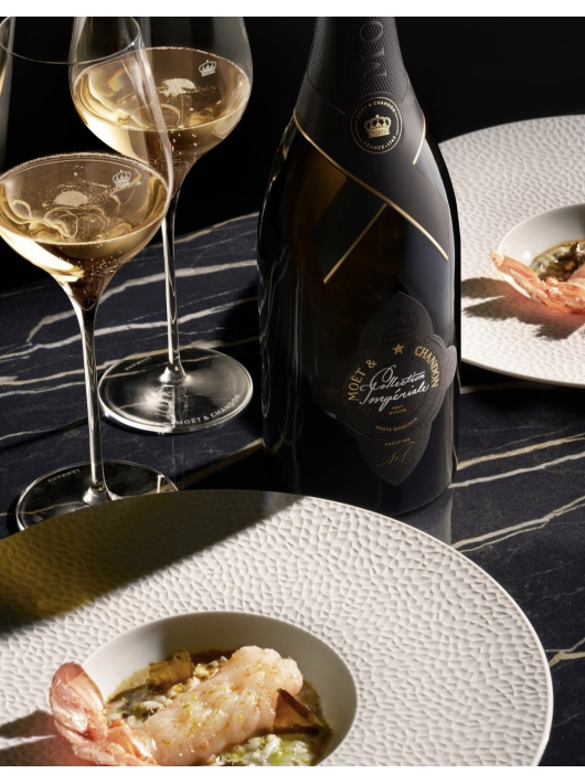 Moët & Chandon Set 2 Gläser & Collection Impériale Creation 1 - 75 cl