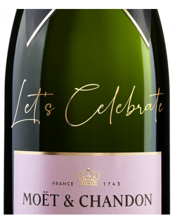 Moët & Chandon "Let's Celebrate" Limited Edition Rosé Impérial - 75 cl 2