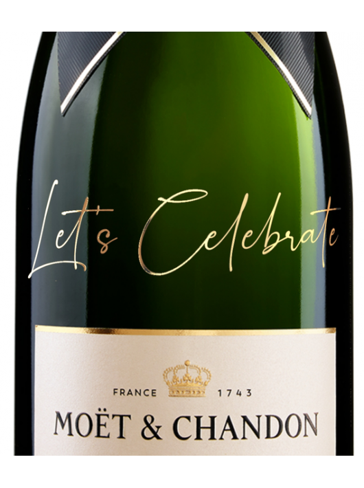 Moët & Chandon "Let's Celebrate" brut Impérial Limited Edition - 75 cl