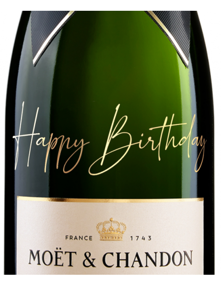 Moët & Chandon "Happy Birthday" brut Impérial Limited Edition - 75 cl