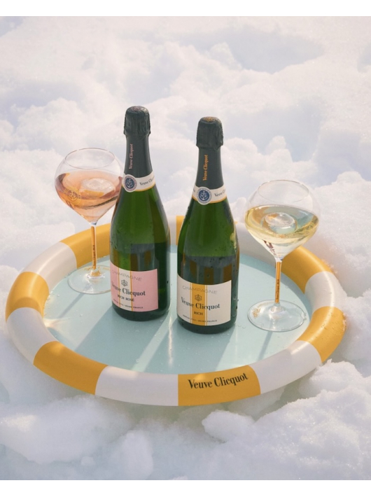 Veuve Clicquot Set 2 TRITAN Glasses Rich rosé & Brut ice - 2 x 75 cl