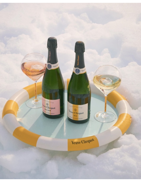 Veuve Clicquot Set 2 TRITAN Glasses Rich rosé & Brut ice - 2 x 75 cl