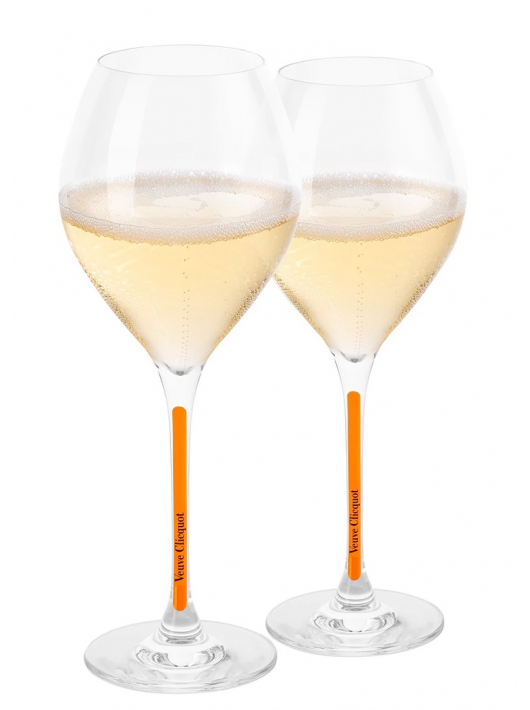 Veuve Clicquot Set 2 glasses & 1 Carte Jaune Brut - 75 cl