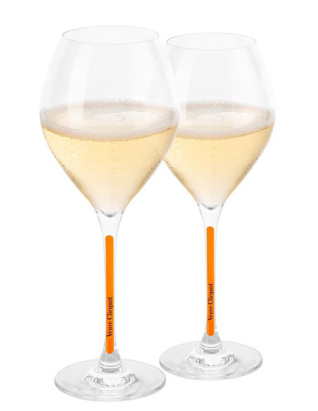 Veuve Clicquot Set 2 glasses & 1 Carte Jaune Brut - 75 cl