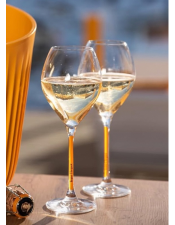 Veuve Clicquot Set 2 glasses & 1 Carte Jaune Brut - 75 cl 2