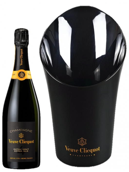 Veuve Clicquot Set Ice Bucket & 6 Extra Brut Old 4 - 6 x 75 cl