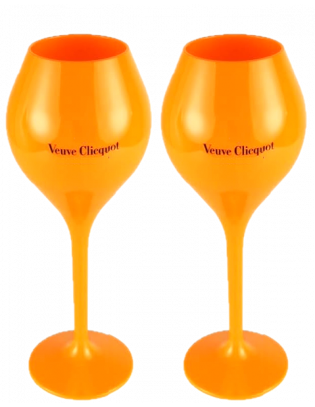 Veuve Clicquot Set 2 TRITAN Glasses & 6 Brut Yellow Card - 6 x 75 cl