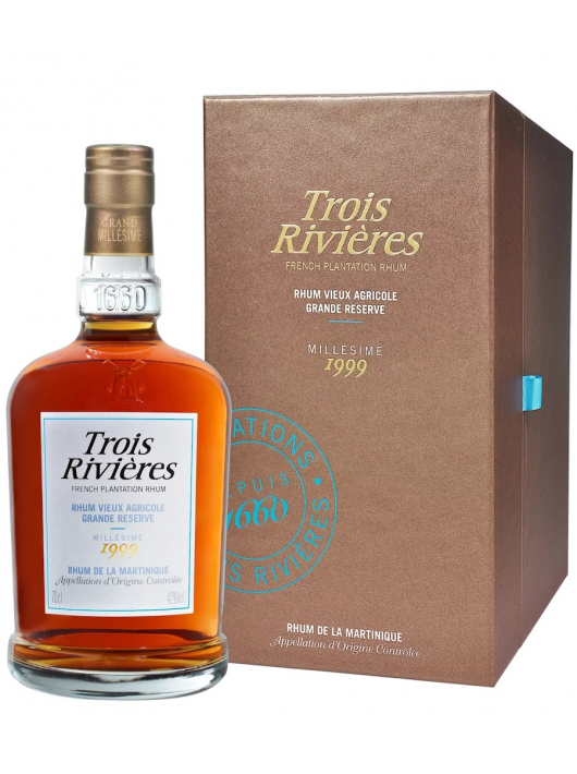 RHUM TROIS RIVIÈRES Millésime 1999, Martinique AOC - 42% - 70 CL