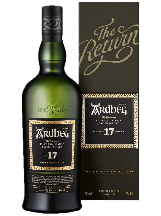 Whisky Ardbeg 17 YEARS OLD - 40% - 70 CL
