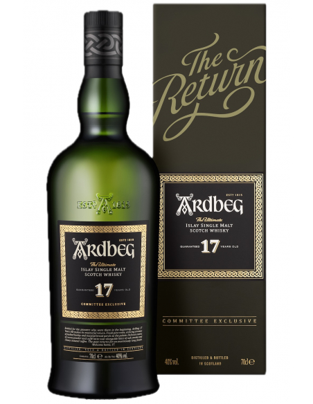 Whisky Ardbeg 17 YEARS OLD - 40% - 70 CL