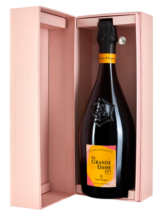 Veuve Clicquot Set 2 Gläser & La Grande Dame Rosé BY Paola Paronetto Vintage 2015 - 75 cl