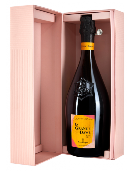 Veuve Clicquot Set 2 verres & La Grande Dame Rosé BY Paola Paronetto Vintage 2015 - 75 cl