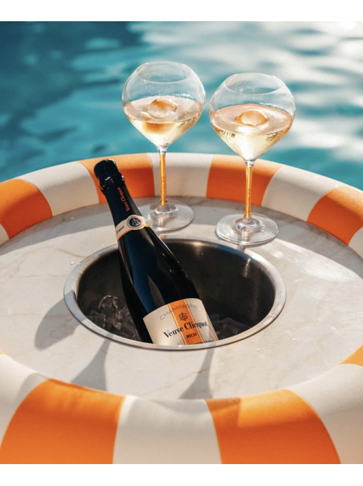Veuve Clicquot Set 2 Glasses & Rich brut ice - 75 cl