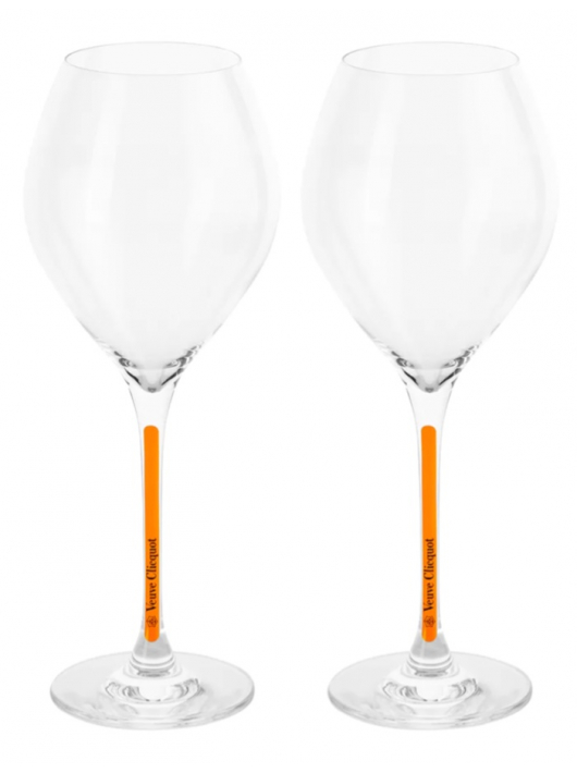 Veuve Clicquot 2 Glasses 28 cl