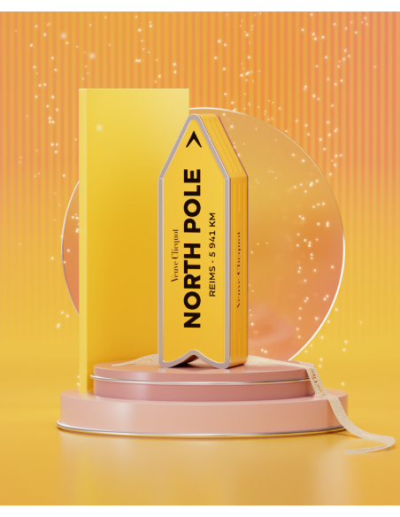 Veuve Clicquot Personalisierte Metal Geschenkbox "ARROW" Yellow Label Brut - 75 cl