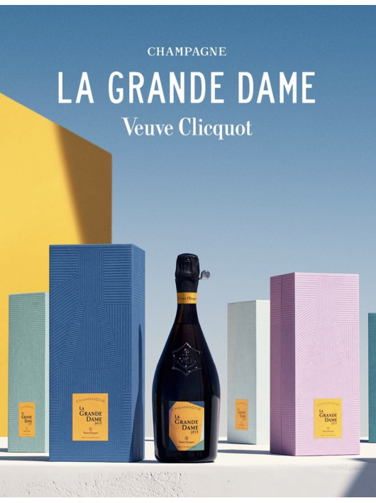 Veuve Clicquot Set 6 Giftbox La Grande Dame Brut BY Paola Paronetto Vintage 2015 - 6 x 75 cl