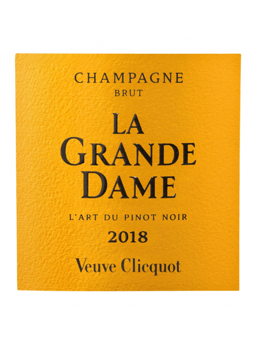 Veuve Clicquot La Grande Dame Brut Vintage 2018 - 75 cl
