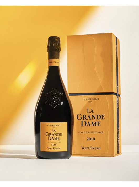 Veuve Clicquot Set 2 glasses & La Grande Dame Brut Vintage 2018 - 75 cl