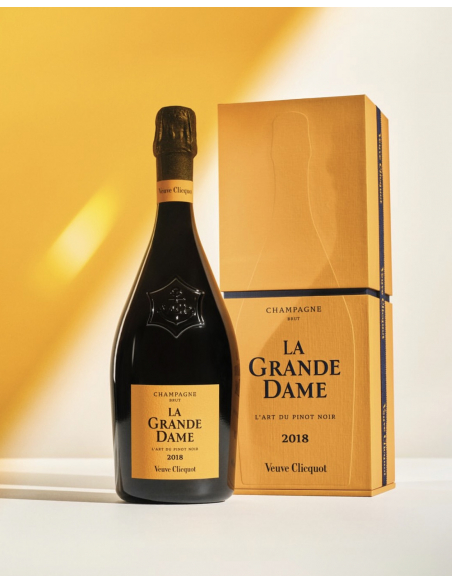 Veuve Clicquot Set 2 verres & La Grande Dame Brut Vintage 2018 - 75 cl