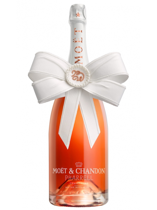 Moët & Chandon X PHARRELL WILLIAMS Magnum Nectar Impérial Wooden Box - 150 cl
